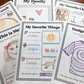 Getting to Know You in Speech Therapy ~ Print & Go