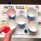 Artic Toss Toy Companion for Pom Moms & Paper Cups (Articulation)