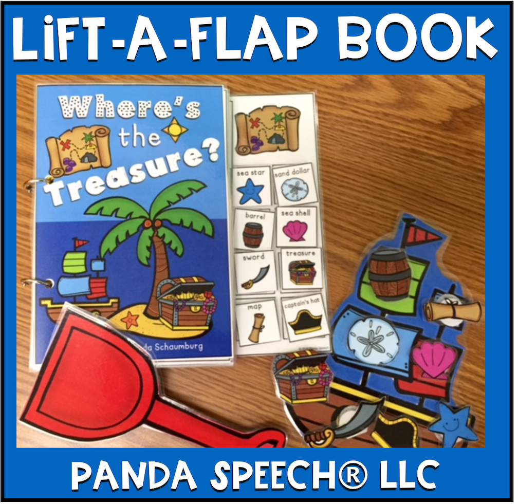 Where's the Treasure? Lift a Flap Book (Print & Make Book)