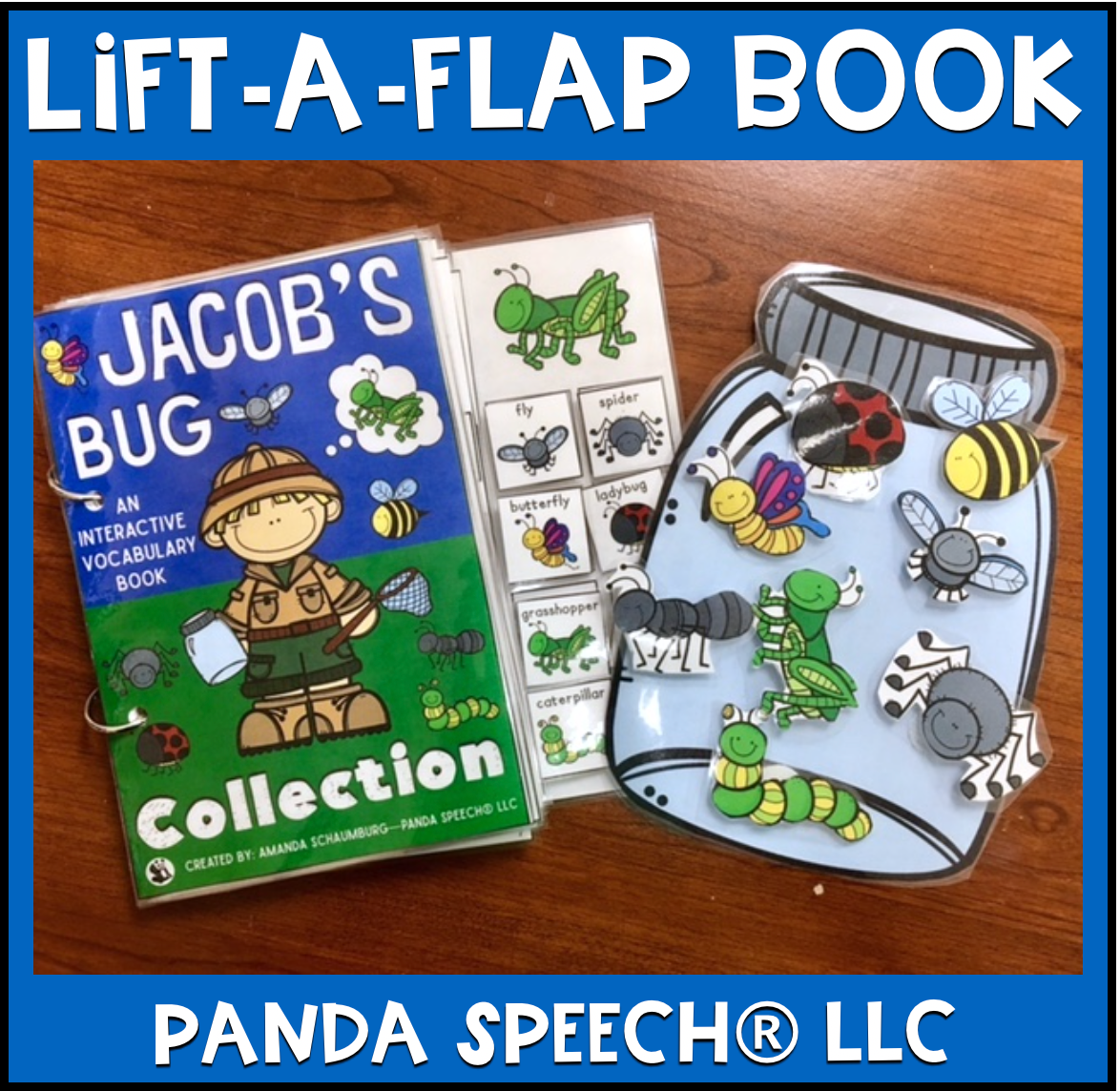 Jacob's Bug Collection Lift a Flap Book (Print & Make Book)