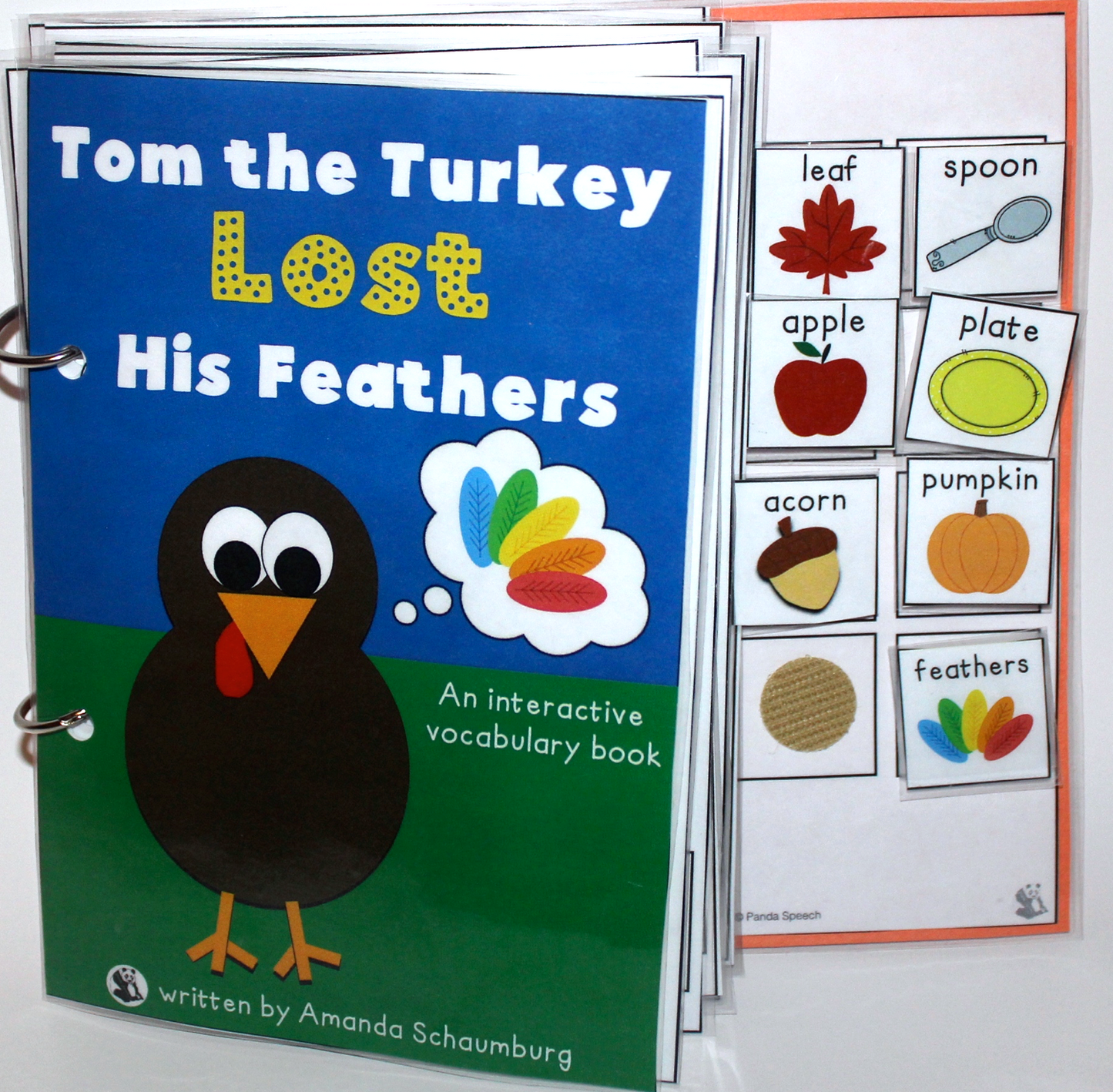 Tom the Turkey Lost His Feathers! Lift a Flap Book (Print & Make Book)