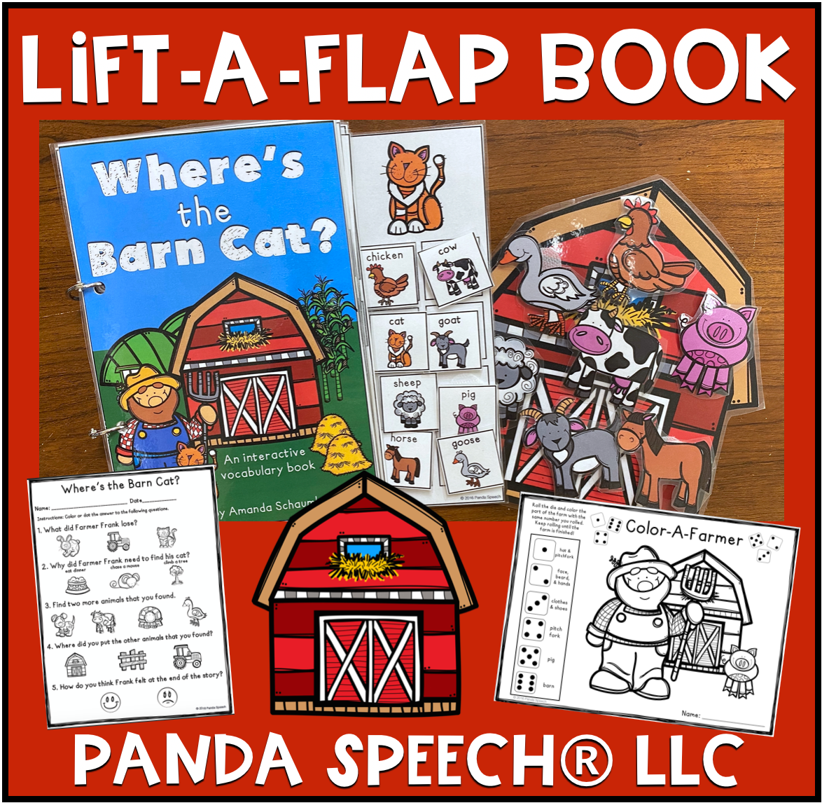 Where's the Barn Cat? Lift a Flap Book (Print & Make Book)