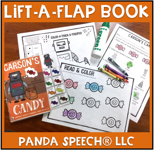 Carson's Candy Lift a Flap Book (Print & Make Book)