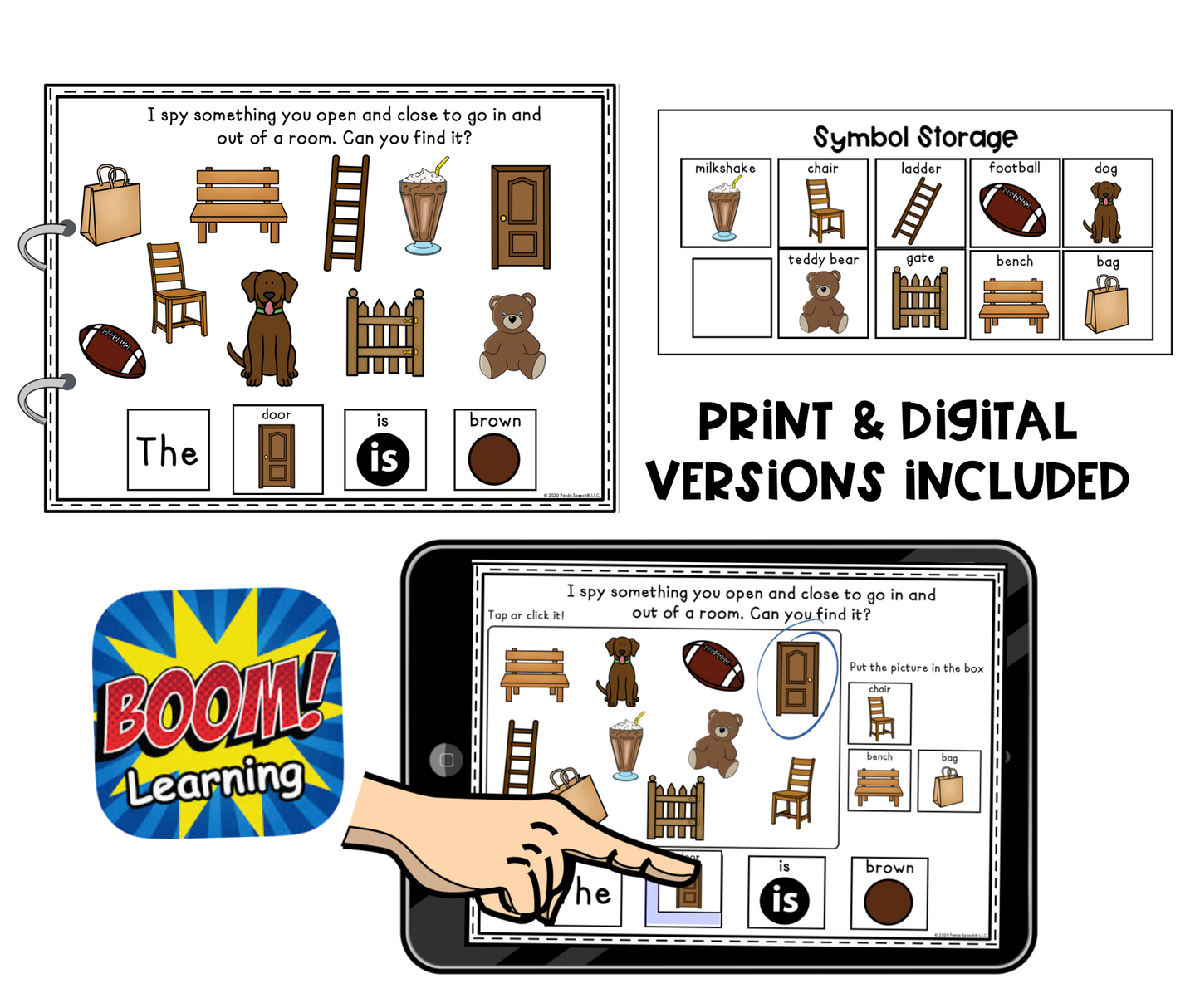 I Spy BROWN Things! Color Series Print & Make Books (includes a digital BOOM Card book)