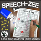 Speech Zee ~ Articulation Dice Game Companion