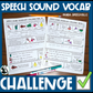 Speech Sound Vocabulary Challenge~ Print & Go for Mixed Groups