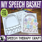 My Speech Easter  Basket ~  One Page Speech and Language Craft