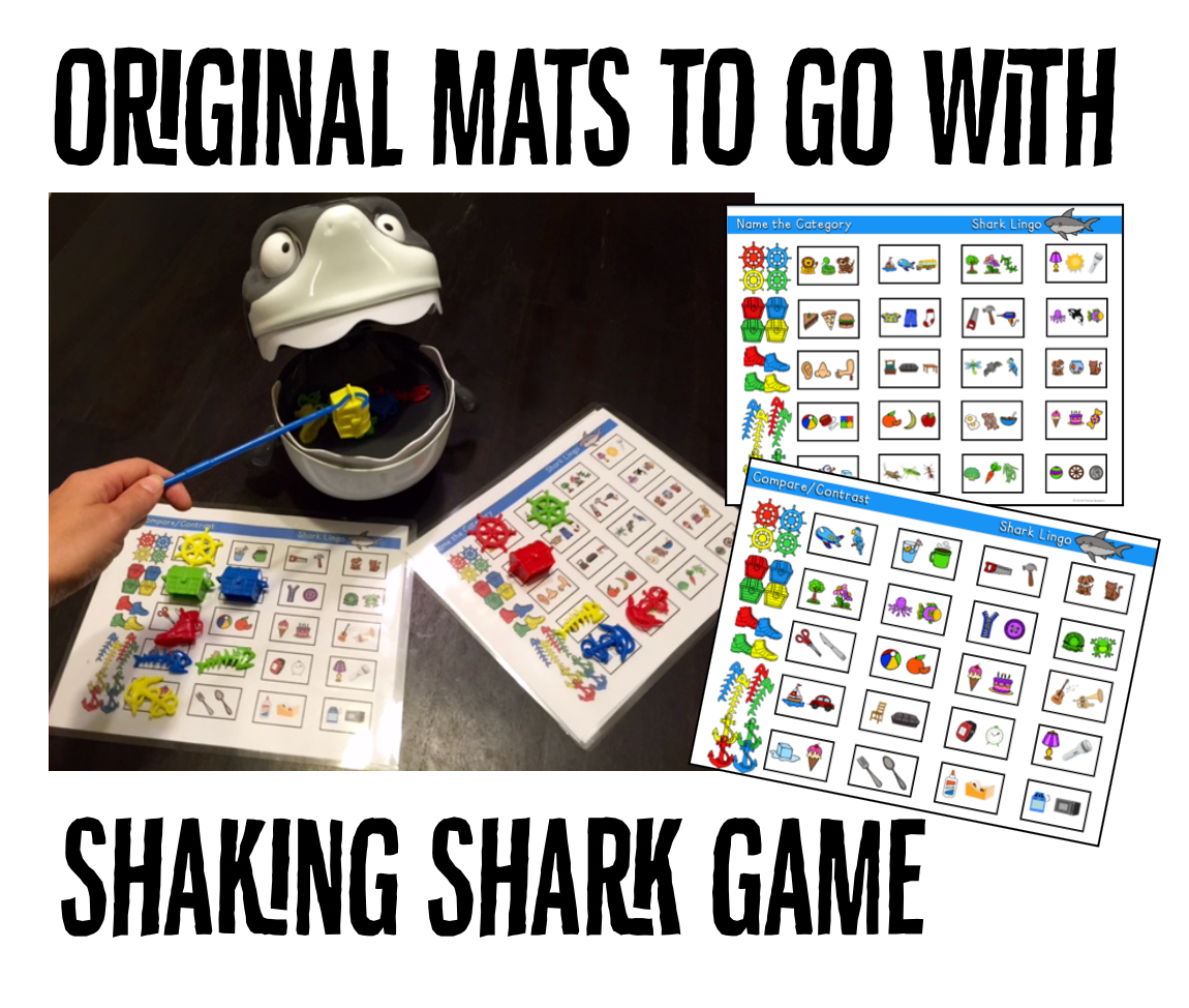 Shark Lingo ~ Speech Therapy Game Companion for ANY Shark Game