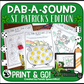 Dab a Sound St. Patrick's Day Edition ~ Print & Go for Articulation SpeechTherapy