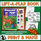 Dinosaur Eggs Lift a Flap Book  (Print & Make Book)