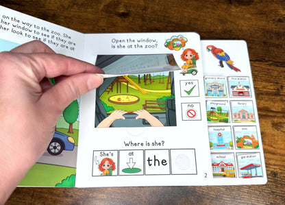 Remi's Ride to the Zoo ~  Lift-a-Flap Board Book + downloadable extras