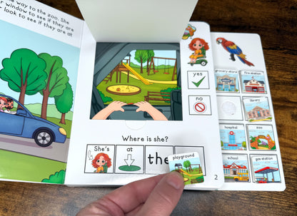 Remi's Ride to the Zoo ~  Lift-a-Flap Board Book + downloadable extras