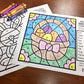 Color by Symbol Hidden Pictures - Easter ~ A Speech Therapy Articulation Activity