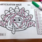 Thankful Articulation Mazes ~ No Prep Speech Therapy