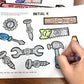 Articulation Toolbox~ Speech Therapy Cut & Paste Craft for Articulation