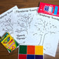 Falling Leaves Thumbprints A Speech Therapy Craft Activity ~ Articulation Practice