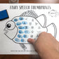 Fishy Thumbprints A Speech Therapy Craft Activity ~ Articulation Practice