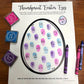 East Egg Thumbprints A Speech Therapy Craft Activity ~ Articulation Practice