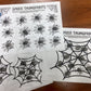 Spider Thumbprints A Speech Therapy Craft Activity ~ Articulation Practice