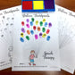 Balloon Thumbprints A Speech Therapy Craft Activity ~ Articulation Practice