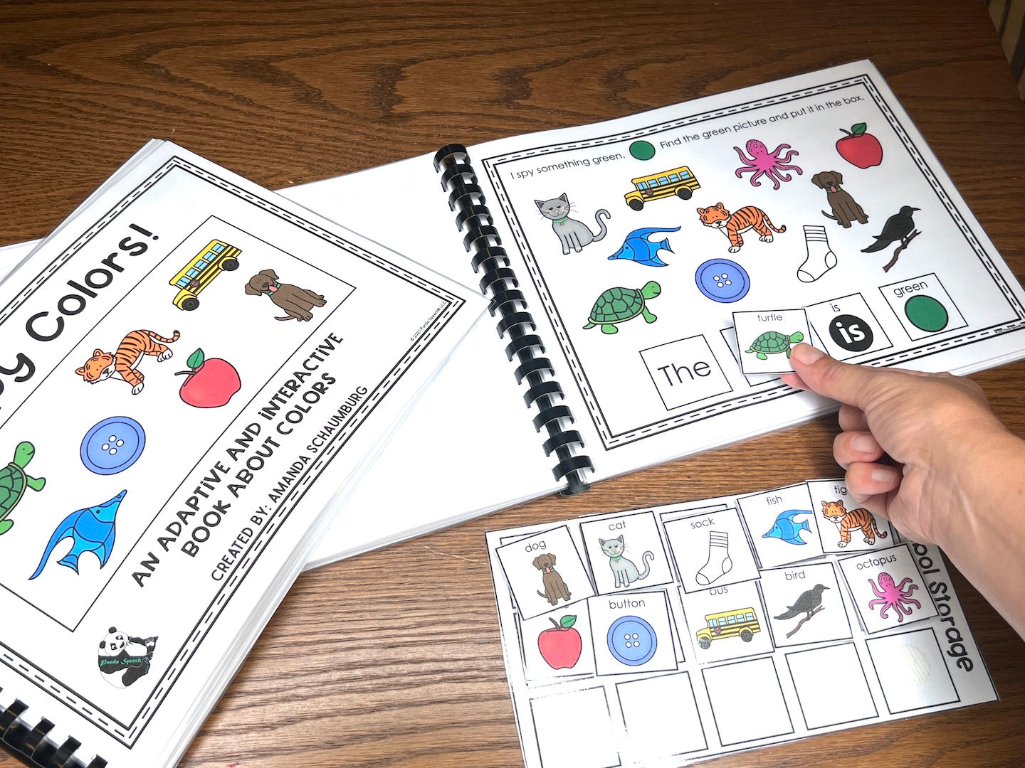 I Spy Colors FREE Interactive Print & Make Book