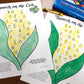 Corn on the Cob Thumbprints A Speech Therapy Craft Activity ~ Articulation Practice