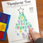 Christmas Tree Thumbprints A Speech Therapy Craft Activity ~ Articulation Practice