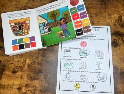 Dottie's Favorite Ball  ~  Lift-a-Flap Board Book + downloadable extras