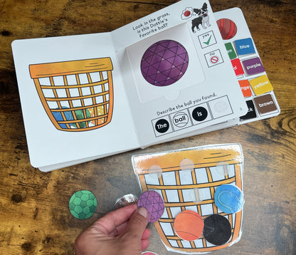 Dottie's Favorite Ball  ~  Lift-a-Flap Board Book + downloadable extras