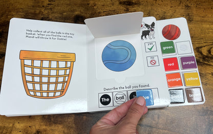 Dottie's Favorite Ball  ~  Lift-a-Flap Board Book + downloadable extras