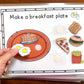 Functional Vocabulary Book: Breakfast or Lunch? Print & Make Book