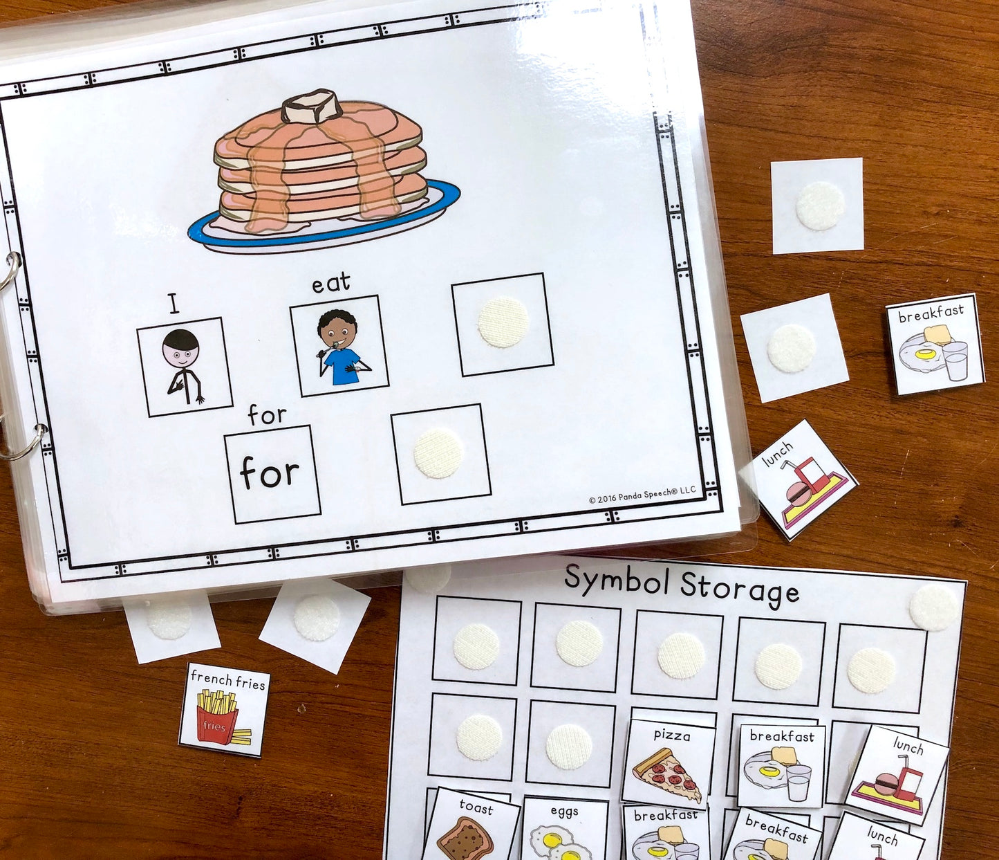 Functional Vocabulary Book: Breakfast or Lunch? Print & Make Book