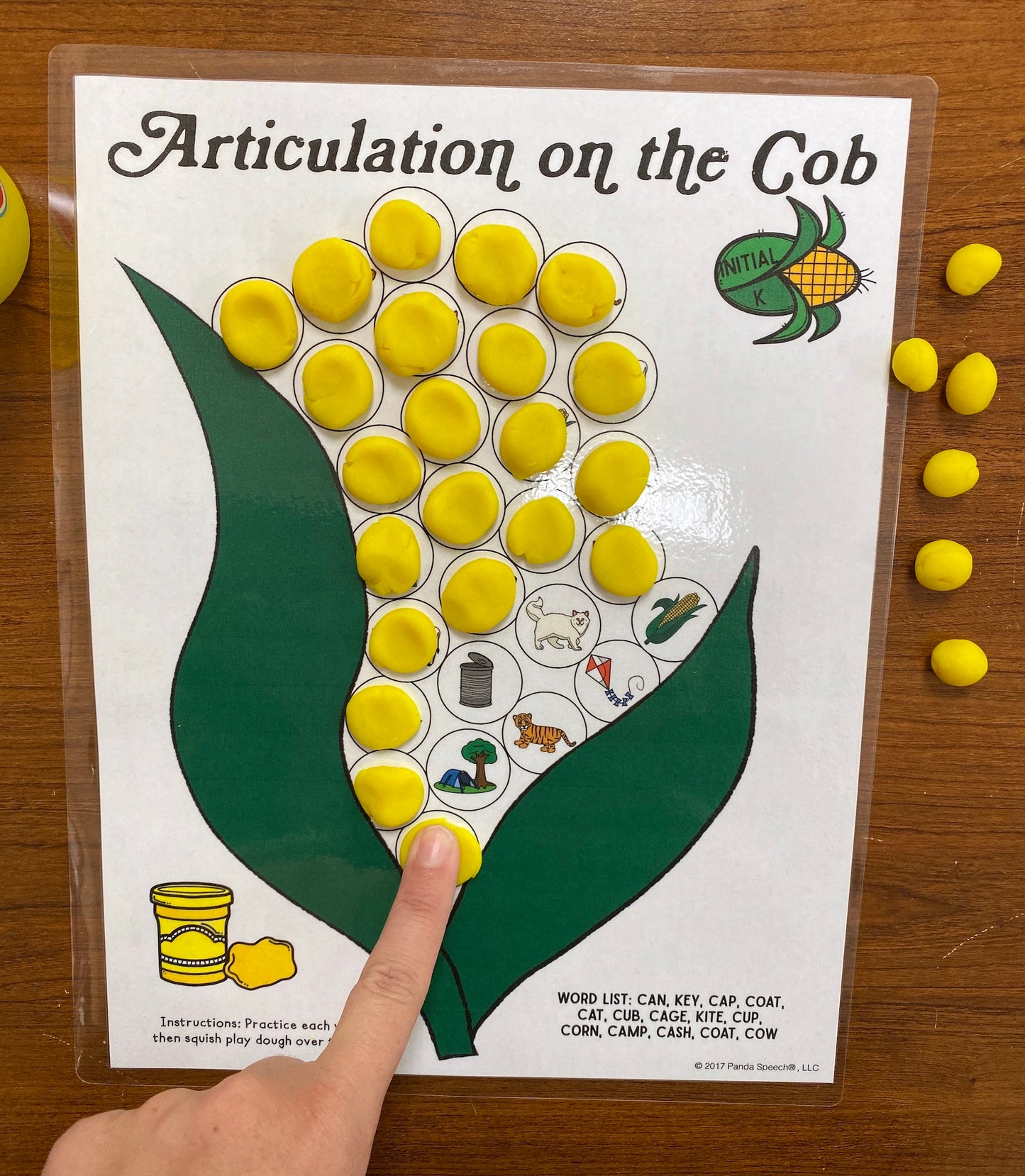 Articulation on the Cobs ~ A Speech Therapy Activity ~ Articulation Practice