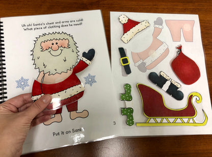 Santa is Cold Interactive Book + Activities   (Print & Make Book)
