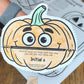 Speech Pumpkin Gobblers for Speech Therapy ~ Articulation and Language No Prep One Page Craft