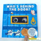 Limited Release: Knock Knock! Who's Behind the Door?  ~ Interactive Board Book for Babies and Toddlers