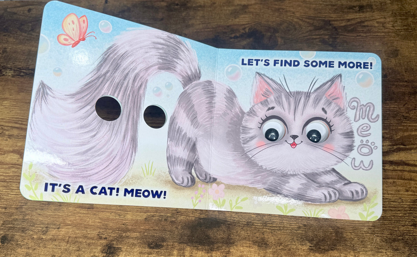 Limited Release: Knock Knock! Who's Behind the Door?  ~ Interactive Board Book for Babies and Toddlers