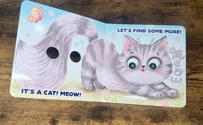 Limited Release: Knock Knock! Who's Behind the Door?  ~ Interactive Board Book for Babies and Toddlers