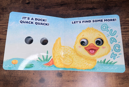 Limited Release: Knock Knock! Who's Behind the Door?  ~ Interactive Board Book for Babies and Toddlers