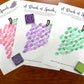 Grape Thumbprints A Speech Therapy Craft Activity ~ Articulation Practice (Copy)