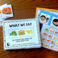 Real Photo Functional Vocabulary Book: What We Eat   Print & Make Book