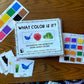 Real Photo Functional Vocabulary Book: WHAT COLOR IS IT? Print & Make Book