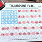 Flag Thumbprints A Speech Therapy Craft Activity ~ Articulation Practice