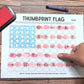 Flag Thumbprints A Speech Therapy Craft Activity ~ Articulation Practice