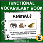 Real Photo Functional Vocabulary Book: ANIMALS Print & Make Book