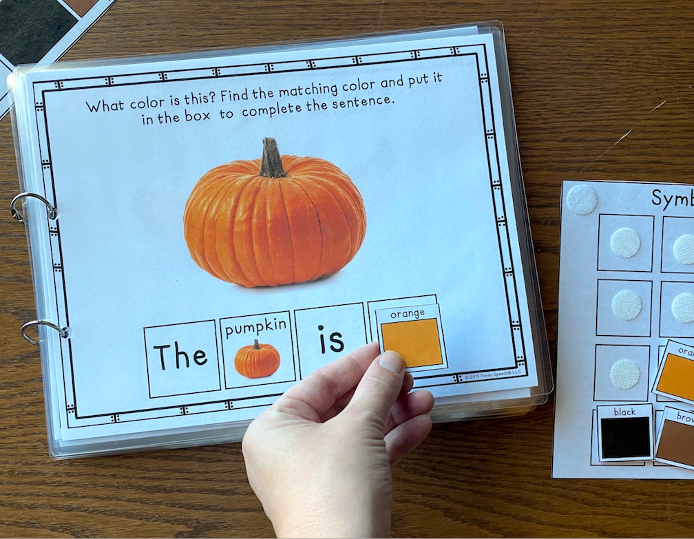 Real Photo Functional Vocabulary Book: WHAT COLOR IS IT? Print & Make Book