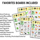 Mis Favoritos (My Favorites) Boards ~ Speech Therapy ~ AAC