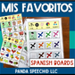 Mis Favoritos (My Favorites) Boards ~ Speech Therapy ~ AAC