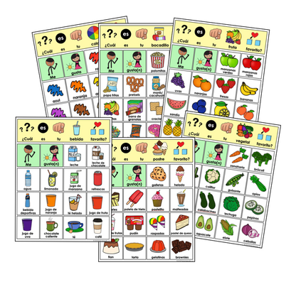 Mis Favoritos (My Favorites) Boards ~ Speech Therapy ~ AAC