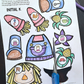 Articulation Scarecrow ~ Speech Therapy Cut & Paste Craft